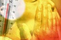 Heat Illness Person Sweating